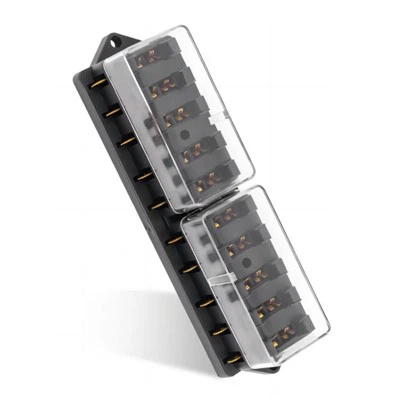 DC 32V 10 вериги Блок за автомобилни предпазители
