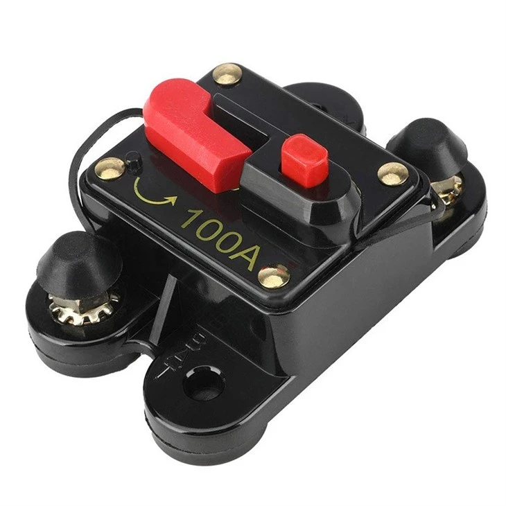 300A CB02 Manual Reset Waterproof Metal Circuit Breaker Fuse Inverter For Solar high quality