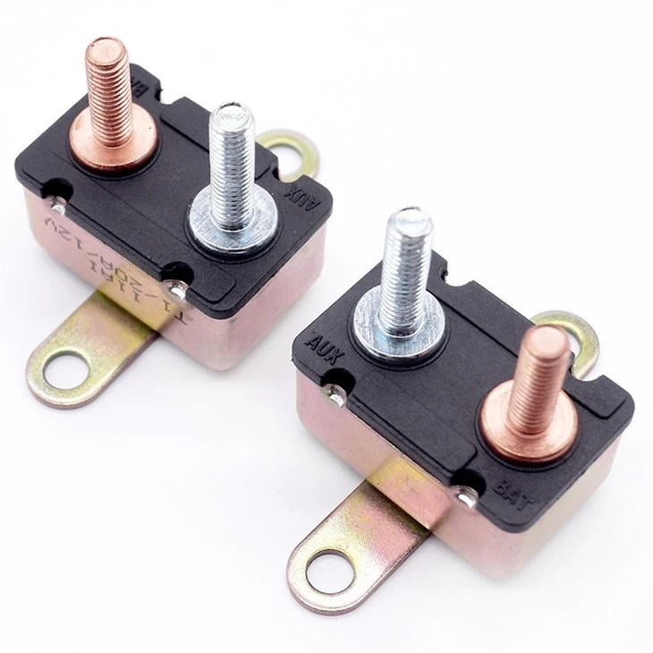 E511 E512 E513 Metal Auto Cabinet Stud Type Circuit Breaker 50A 12V 28V DC best